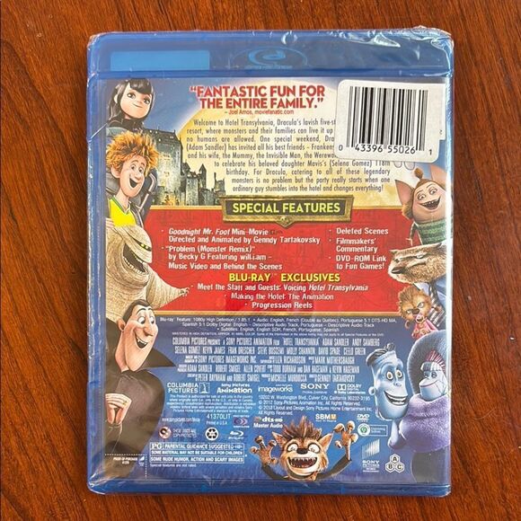 New in Box Hotel Transylvania Blu-ray + DVD - Picture 2 of 4